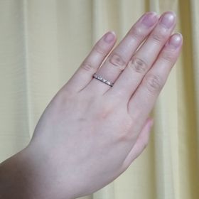 【Love Bond(ラブボンド)の口コミ】 ダイヤといえばキラキラとしたイメージですが透明感のある輝きに一目惚れ…