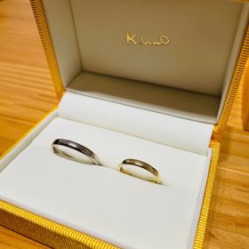 【ケイウノ ブライダル(K.UNO BRIDAL)の口コミ】 指輪を購入する際の大前提として、自分たちで手作りできるというポイント…
