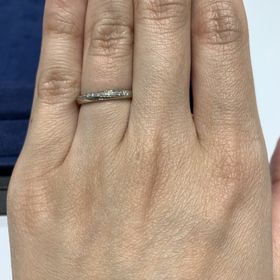 【4℃ BRIDAL(ヨンドシーブライダル)の口コミ】 婚約指輪をストレートタイプでダイヤ一石のものをもらっていたのでそれに…
