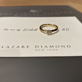 【ラザール ダイヤモンド(LAZARE DIAMOND)の口コミ】 一粒ダイヤがよくて探していた為、カットが綺麗なこのお店で一目惚れしま…