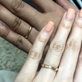 【ジュエリーツツミ(JEWELRY TSUTSUMI)の口コミ】 婚約指輪で価格が上がってしまったので、普段から使う結婚指輪は価格を抑…