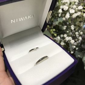 【俄(にわか)の口コミ】 俄の指輪は一つ一つのデザインに意味が込められており、自分達の想いと合…