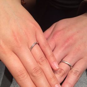 【エクセルコダイヤモンド(EXELCO DIAMOND)の口コミ】 自分のイメージに合ったデザインで、着け心地もとてもよかったのと、ダイ…