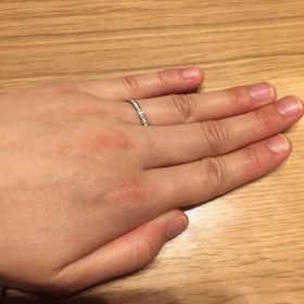 【アイプリモ(I-PRIMO)の口コミ】 エタニティの結婚指輪をさがしていて、輝きが断トツにいいのとつけごこち…