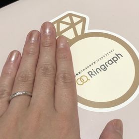 【TRECENTI(トレセンテ)の口コミ】 指にはめたかんじは問題ないのと、指輪のダイヤモンドの留め方が繊細で、…