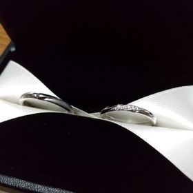 【エクセルコダイヤモンド(EXELCO DIAMOND)の口コミ】 ダイヤが細かく入っているので、控えめだけれどしっかり輝くところ、繊細…