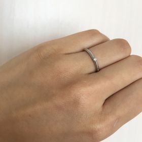 【Linamoa(リナモア)の口コミ】 シンプルで年をとってもずっと飽きずにつけられる指輪、また日常生活にお…
