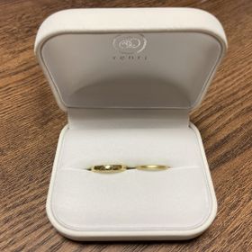 【renri(レンリ)の口コミ】 普段はシルバーをつけることが多く、プラチナで考えていましたが実際に沢…