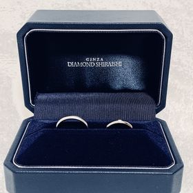 【銀座ダイヤモンドシライシの口コミ】 指輪探しで迷っていた所、式場さんよりご紹介頂き、ダイヤモンドシライシ…
