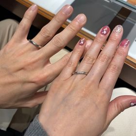 【銀座ダイヤモンドシライシの口コミ】 お店に行く前からある程度希望のデザインは下調べしており、店員さんには…