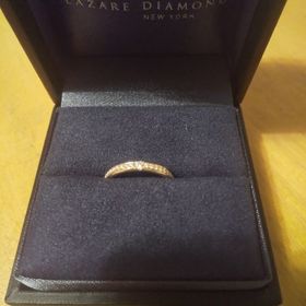 【ラザール ダイヤモンド(LAZARE DIAMOND)の口コミ】 婚約指輪も眠らせず普段づかいしたかったので、はじめからサイズ直しもで…