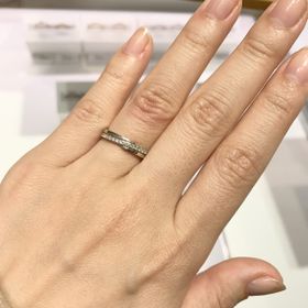 【STAR JEWELRY(スタージュエリー)の口コミ】 毎日つける結婚指輪はキラキラしているものが良くて、デザイン性もあって…
