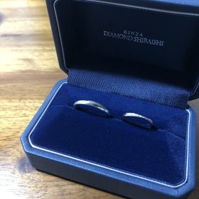 【銀座ダイヤモンドシライシの口コミ】 お店の中をぐるぐるまわって、これだ！とビビッときたものを選びました✱
…