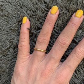 【uchimari(ウチマリ)の口コミ】 シンプルなゴールドの指輪がよかったので2人で手作りできることを知り、は…