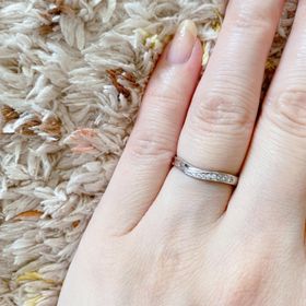 【BONDS(ボンズ)の口コミ】 婚約指輪の購入が想定より予算オーバーだった為、結婚指輪は２つ合わせて…