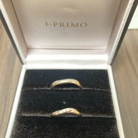 【アイプリモ(I-PRIMO)の口コミ】 お互いの好みのデザインのものがあり、即決でした。目立ちすぎない形では…