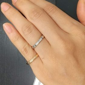 【【閉業】フラー・ジャコー(FURRER-JACOT)の口コミ】 ミル打ちやダイヤが並んでいるデザインが好きなので、チョコレートのダイ…