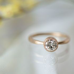 【Cayof(カヨフ)の口コミ】 婚約の記念に、母から譲り受けた指輪をリメイクしたく調べたところ、cayof…