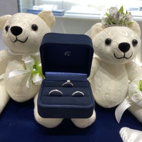 【4℃ BRIDAL(ヨンドシーブライダル)の口コミ】 普段から身につけるものなので、シンプルで付けやすいものを探していまし…