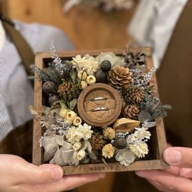 【鎌倉彫金工房の口コミ】 自分たちで作れる、世界にひとつだけの結婚指輪というのが1番の決め手です…