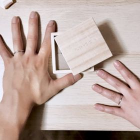 【YUKA HOJO(ユカホウジョウ)の口コミ】 たくさん指輪があってめちゃくちゃ悩みました。シンプルなのが欲しくて悩…