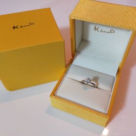 【ケイウノ ブライダル(K.UNO BRIDAL)の口コミ】 義理の母から受け継いだ指輪のダイヤとプラチナを使ってリフォームをして…