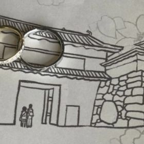 【俄(にわか)の口コミ】 好みに合わせて、指輪の太さや色、素材を選択できるので、自分たちが満足…