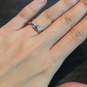 【アイプリモ(I-PRIMO)の口コミ】 ダイヤモンドのみ彼が先に購入していてくれてプロポーズの際はレプリカの…