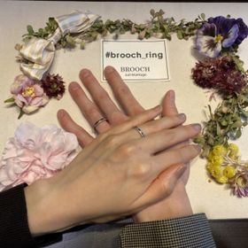 【【閉業】フラー・ジャコー(FURRER-JACOT)の口コミ】 色々見たが1番印象に残っていたのでこのリングに決めました。サイドがマッ…