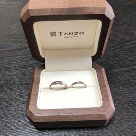 【TANZO.(鍛造指輪)の口コミ】 鍛造製法のしっかりとした指輪、頑丈なものが良かったのでタンゾーにしま…