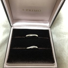 【アイプリモ(I-PRIMO)の口コミ】 男性のリングのデザインが、他のブランドには中々ないものがあり彼がとて…