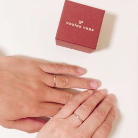 【voulez vous(ヴーレ・ヴー)の口コミ】 二人とも指輪のブランドやデザインにそれほど関心が高い方ではなかったけ…