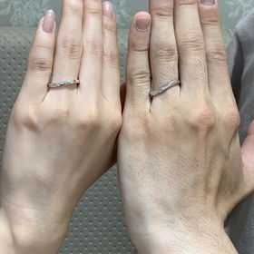 【TRECENTI(トレセンテ)の口コミ】 つけ心地がとても良かったのが一番の決め手ですが、
実際に見たダイヤモン…