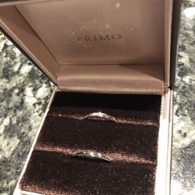 【アイプリモ(I-PRIMO)の口コミ】 婚約指輪がアイプリモだったので、結婚指輪も同じブランドで揃えました。…