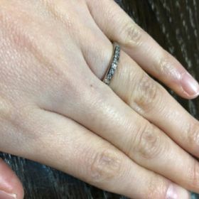 【TANZO.(鍛造指輪)の口コミ】 マリッジリングは日常的に着けようと考えていたので、鍛造製法の強度には…