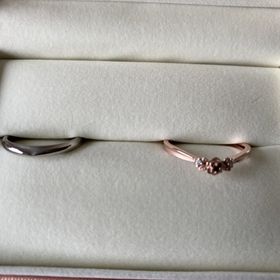 【ケイウノ ブライダル(K.UNO BRIDAL)の口コミ】 結婚指輪は一生ものなので、絶対に妥協したくなかったためオーダーメイド…