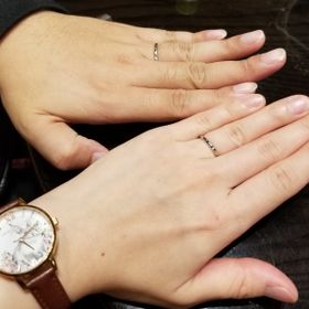 【ケイウノ ブライダル(K.UNO BRIDAL)の口コミ】 2人で相談して決めたデザインができたので。細かなアドバイスはデザイナー…