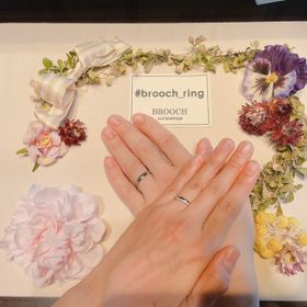 【EURO WEDDING BANDの口コミ】 もともとあまり考えずに来ましたがいろいろと試着させていただいた中でツ…