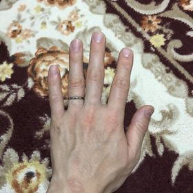 【湘南彫金工房 andfuseの口コミ】 プラチナは2mm,2.5mm,3mmから選べるので、二人の指に合わせてそれぞれ選び…