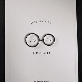 【アイプリモ(I-PRIMO)の口コミ】 お互いに指にはめて、太さやデザイン、並べた時に似合っているか、鏡を見…