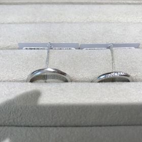 【TRECENTI(トレセンテ)の口コミ】 入店前はウェーブのデザインを考えていましたが、実際着けてみて、スタッ…