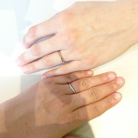 【アイプリモ(I-PRIMO)の口コミ】 たくさん見せていただいたのですが、二人とも、「2人でつけるなら、コレ」…