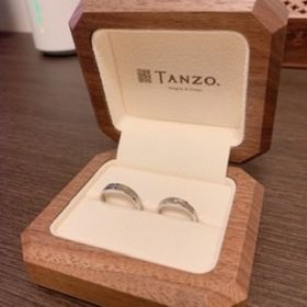 【TANZO.(鍛造指輪)の口コミ】 太めのデザインの指輪を探していたところ、こちらのお店で好みのデザイン…