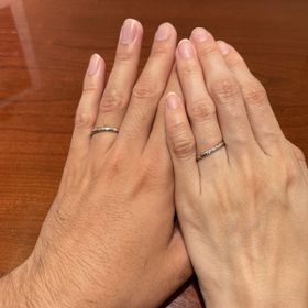 【TRECENTI(トレセンテ)の口コミ】 指輪の決めては、指輪のつけ心地が他店と比べてとても良かったことと、可…