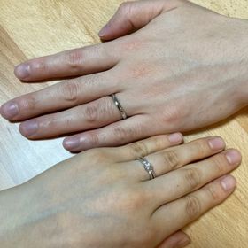 【TOMOE(トモエ)の口コミ】 シンプルなデザインにもかかわらず、高級感が出ているところが新婦好みの…
