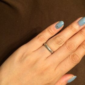 【ティファニー(Tiffany & Co.)の口コミ】 シンプルで飽きのこないデザインです。どこか品があるのはさすがティファ…