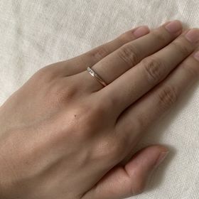 【TOMOE(トモエ)の口コミ】 私がピンクゴールドで旦那さんがプラチナが欲しかったため、別々のカラー…