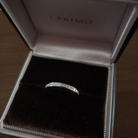 【アイプリモ(I-PRIMO)の口コミ】 エタニティリングが良くて何個かエタニティリングを試着しました！
エタニ…