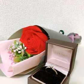 【アイプリモ(I-PRIMO)の口コミ】 プロポーズの時に彼が選んでくれた指輪だったので、デザインの変更も可能…