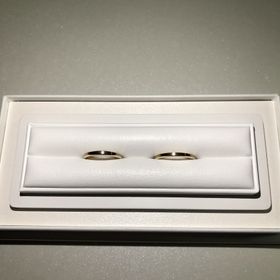 【N.Y.NIWAKA(ニューヨークニワカ)の口コミ】 私が2色のコンビネーション、相手が国内製造とシンプルなデザインという希…